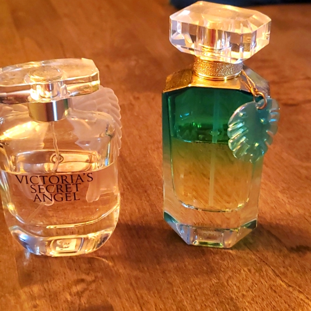 Two bottles Victorias Secret perfume,  3/4 full
